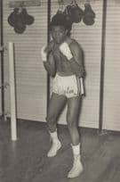 Jose Legra Cuban Boxer Boxing Training Shorts In Gym Spanish Photo