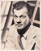 Joseph Cotten The Third Man Citizen Kane Antique 10x8 Hand Signed Photo