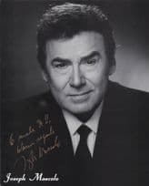Joseph Mascolo Historic Actor 10x8 Hand Signed Photo Please Read