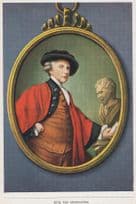 Joshua Reynolds Painting Artist Rare German Cigarette Card
