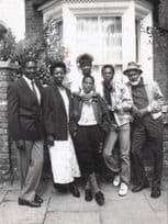 Jules Tavernier Family in Albert Square 1990 BBC Eastenders Press Photo