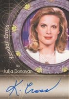 Julia Donovan SG-1 Stargate Hand Signed Photo Autograph Card