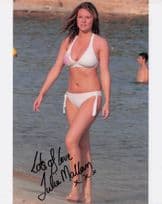 Julia Mallam Dawn Woods Emmerdale 10x8 Hand Signed Cast Card Photo