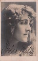 Julia Neilson Of The Scarlet Pimpernel Edwardian Actress Hand Signed Postcard