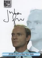 Julian Glover The Avengers 50 Autograph Rare Signed Photo Card