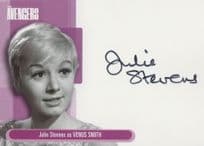 Julie Stevens The Avengers Hand Signed Autograph Photo Card