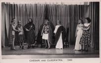 Julius Caesar And Cleopatra 1949 Roman London Theatre Play Old Photo