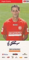 Jurgen Krammy German Football Arminia Bielefeld Hand Signed Photo