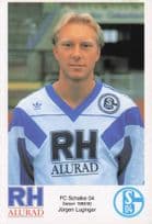Jurgen Luginger RH Alurad German Football Club PB Postcard