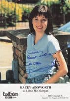 Kacey Ainsworth as Little Mo Morgan Eastenders Hand Signed Cast Photo
