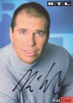 Kai Ebel RTL German TV F1 Grand Prix Commentator Hand Signed Photo