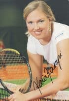Kaia Kanepi Estonia Tennis Champion Hand Signed Photo