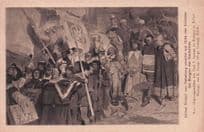 Kaiser Rudolf von Habsburg Antique German Painting Postcard