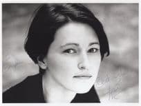 Karen Staples Laura Davis Holby City 2x Ultimate Hand Signed Photo & Letter