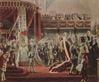 Karl Der Große Grosse Die Kaiserkronung des Jahres Cigarette Card