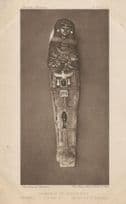 Katabet Mummy Egyptian Tomb Coffin Old Chantress Postcard