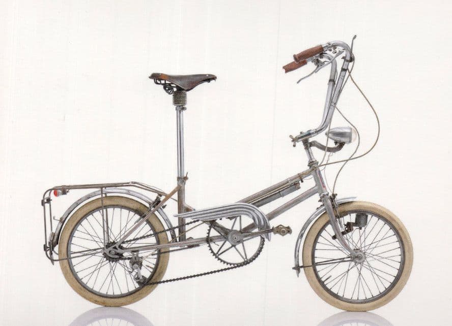 Katakura Silk Porta Cycle Japan Japanese 1960s Bike Bicycle Postcard