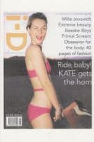 Kate Moss Supermodel 1997 Magazine Covergirl Photo Postcard