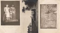 Katep Priest Wife Shepherd Mural 3x Egyptian Old Postcard s