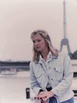Kathy Mitchell In Paris Eiffel Tower 1997 BBC Eastenders TV Press Photo