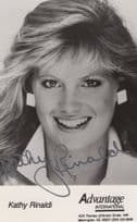 Kathy Rinaldi American Ladies Tennis Champion Hand Signed Photo