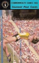 Katrina Gibbs High Jump Australian 1982 Commonwealth Games Postcard