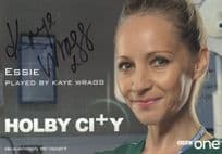 Kaye Wragg as Essie Holby City BBC Hand Signed Cast Card Photo