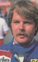 Keijo Keke Rosberg Formula 1 Grand Prix Motor Racing Postcard