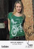 Kellie Shirley as Carly Wicks Eastenders Hand Signed Cast Card Photo