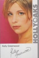 Kelly Greenwood Hollyoaks Vintage Official Rare Cast Card Photo