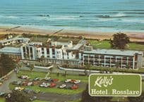 Kellys Strand Hotel Rosslare Ireland Postcard