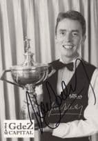 Ken Doherty Team GDAZ Capital Snooker Hand Signed Photo