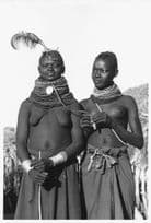 Kenya Lady Giant Necklace Glamour Risque Sexy Large 10x8 African Photo