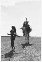 Kenyan Lady Proudly Walking Camel Official Large 10x8 Vintage African Photo