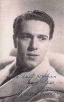 Kieron Moore Pre Printed Antique Signed Photo