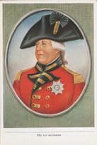 King George 3rd III Antique Painting Rare Cigarette Card