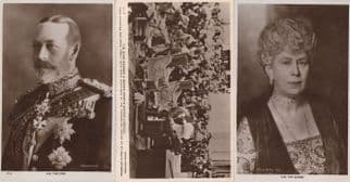 King George V Queen Mary Silver Jubilee 3x Real Photo Postcard s