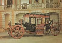 King Philip II Of Spain Stage Royal Coach Museu Nacional Dos Coches Postcard