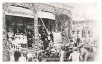 Kings Lynn Norfolk Fair in 1910 Fairground Society PB Postcard Photo