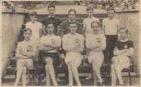 Kingswood School Bath Football Rugby Team Old 1911 Postcard