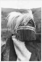 Kipsigis Tribe Girl Nariet Head Dress After Circumcision Kenya Africa Vintage 9x6 Photo