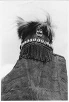 Kipsigis Tribe Girl Nariet Head Dress From Circumcision Kenya Africa Vintage 9x6 Photo