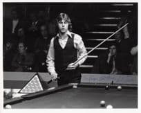 Kirk Stevens Vintage 10x8 Snooker Hand Signed Sheffield Press Photo