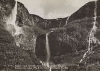 Kjelfoss Norway Real Photo Postcard