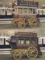 Knife Polish Board Omnibus Victorian London Transport Cart 2x Postcard s