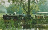 Knupp Locomotive Train at Bressingham Waveney Valley Line Mint 1970s Postcard