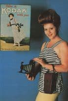 Kodak Camera Stunning Take A Photo With You Rare Postcard