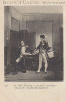 Koning Lodewijk in 1809 Walcheren Campaign Boons Dutch Cacao Trade Card