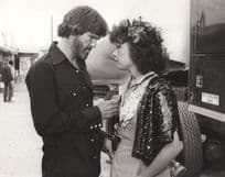 Kris Kristofferson Cassie Yates Convoy Film Monochrome Publicity Photo