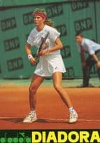 Kristie Boogert Dutch Ladies Tennis Champion Hand Signed Photo